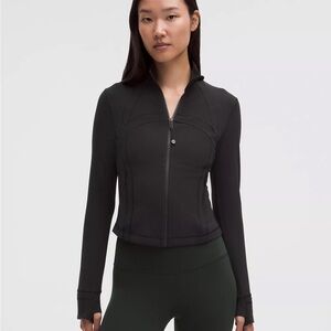 Lululemon Cropped Define Nulu Black Jacket